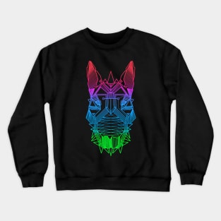 Digital Bull Terrier Crewneck Sweatshirt